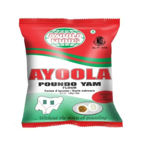 Ayoola Poundo Yam Net Wt 0.9 Kg