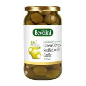 Bevelini Green Olives In Brine 340 G