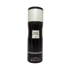 Black Leather Men Body Spray