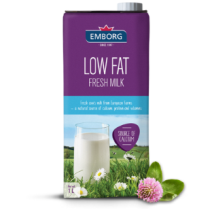 Emborg Low Fat Milk 1 Lt