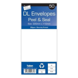 Dl Envelopes Peel And Seal 9850