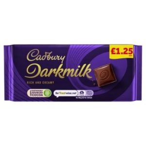 Cadbury Dark Milk Chocolate 80 G