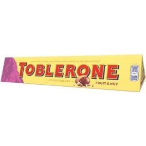 Toblerone Swiss Milk Chocolate With Honey And Almond Nougat Pouch, 360 G