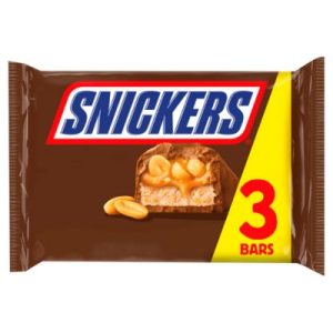 Snickers 3 Bars Chocolate