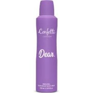 Confetti London Perfumed Deodorant Body Spray – Dear