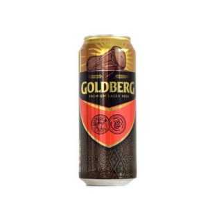 Goldberg Premium Lager Beer Can 33 Cl