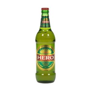 Hero Premium Lager Beer Bottle