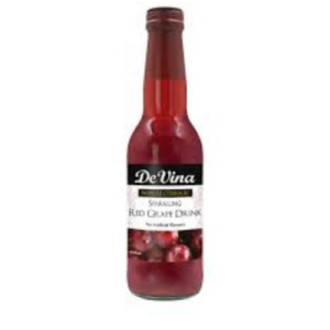 De Vina Sparkling Red Grape Drink