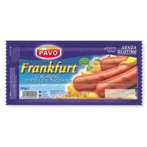 Pavo Frankfut 250 G