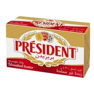 President Unsalted Butter 200 G
