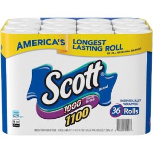 Scott Tissue 1100 Sheet Per Roll
