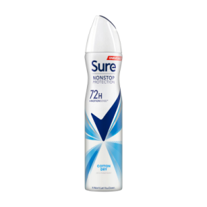Sure White Cotton Dry For Women Spray