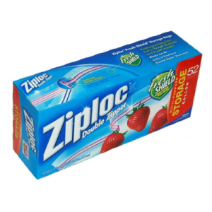 Ziploc Dble Zip Frz Galo 52 Bag