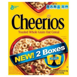 Cheerios 2 Boxes Oat Cerral