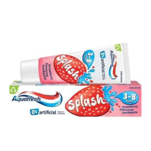 Aquafresh Splash Strawb 3-8 Yrs 50 Ml
