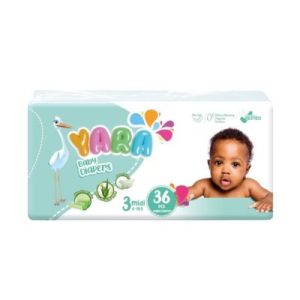 Yara Baby Diapers 36 Pcs