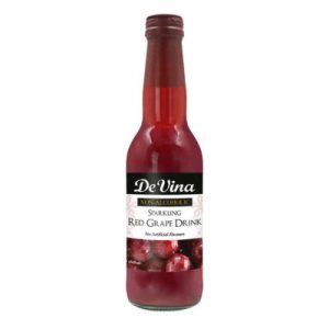 De Vina Sparkling Red Grape Drink