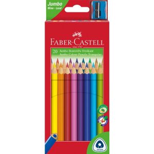 20 PACK TRIANGULAR COLOR PENCILS