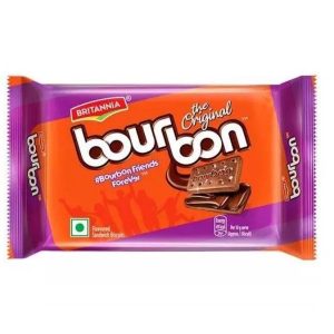 BRITANNIA BOURBON BISCUITS 196G