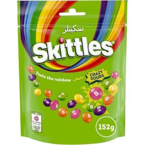 SKITTLES CRAZY SOURS 152G